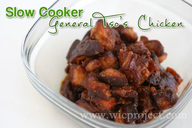 Slow Cooker General Tso's Chicken