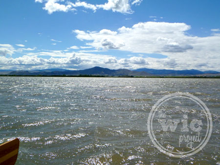 Boating on Helena Lake