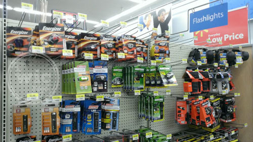 Flashlight Camping Section