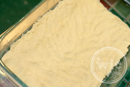 Pressed Shortbread Dough
