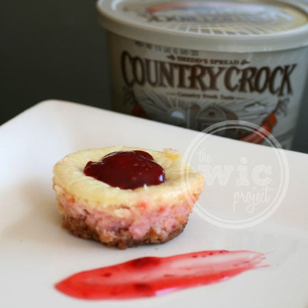 Strawberry Lemonade Cheesecake and Country Crock Spread