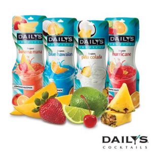 Daily's Cocktails Tropical Frozen Pouches