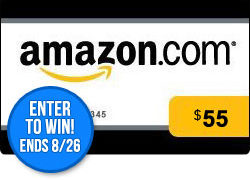 August $55 Amazon GC Giveaway