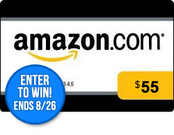 August $55 Amazon GC Giveaway