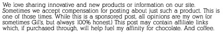 Sponsored Post Disclosure