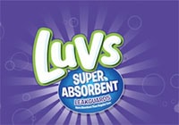 Luvs with Super Absorbent Leakguard Diapers