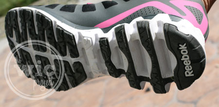 Running with Reebok Zig Kick Shoes from Famous Footwear