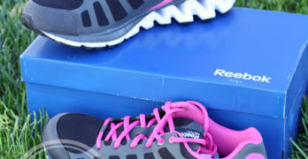 Running with Reebok Zig Kick Shoes from Famous Footwear