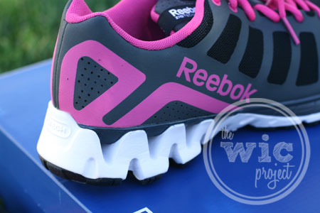 Running with Reebok Zig Kick Shoes from Famous Footwear