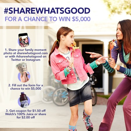 Welch's Share What's Good Photo Contest