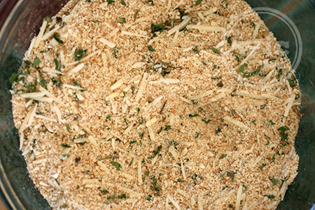 Bread crumb mixture