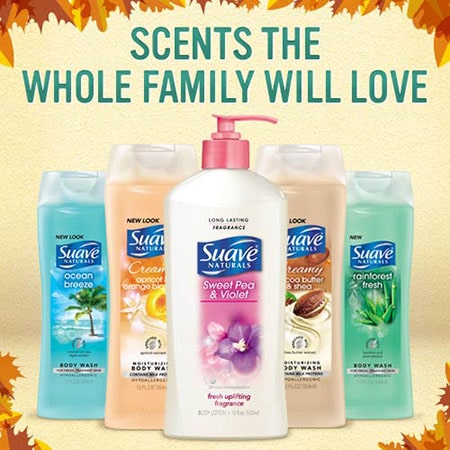 Suave Naturals Scents