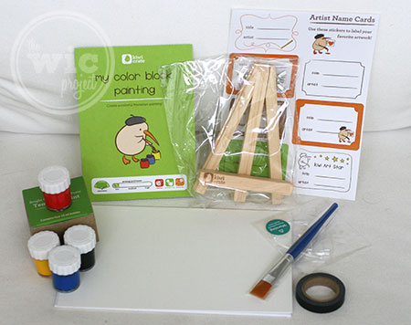 Kiwi Crate Color Block Painting Kit