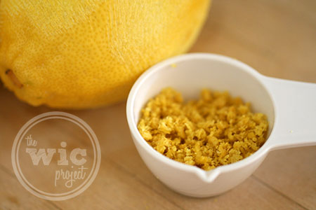 Fresh Lemon Zest