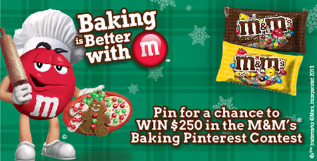 Baking is Better with M Pinterest Sweepstakes