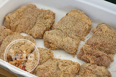 No-Fry Chicken Parmesan Sandwich - Breaded Chicken