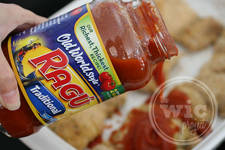 No-Fry Chicken Parmesan Sandwich - Ragu