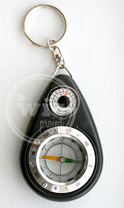The Handy Box - Compass Keychain
