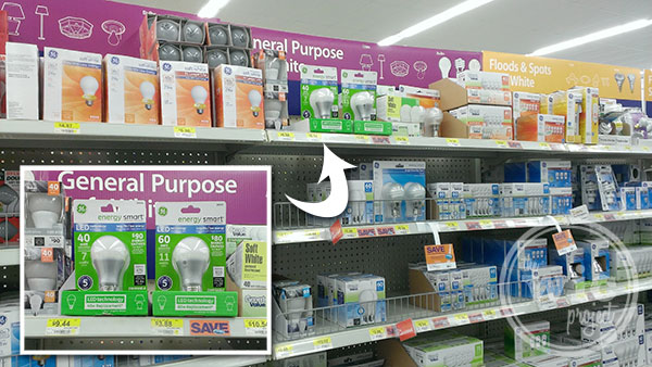 GE LED Energy Smart Light Bulbs at Walmart