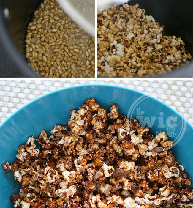 Cooking Kettle Corn