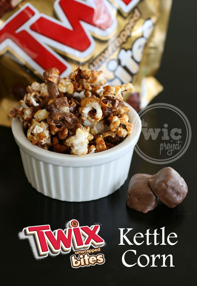 Twix Bites Kettle Corn