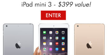 iPad Mini 3 Giveaway
