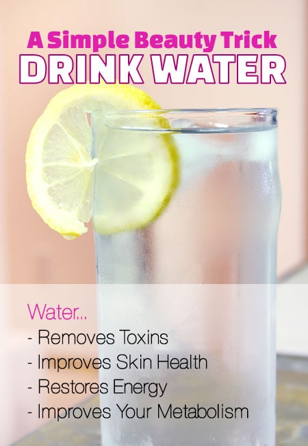 A Simple Beauty Trick - Drink Water