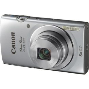 Canon - PowerShot ELPH-135 16.0-Megapixel Digital Camera - Silver
