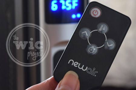 NewAir AH-470 Space Heater Review - Remote Control