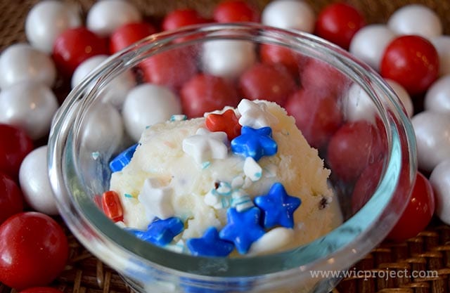 Red White and Blue Stars and Candy Crumbles from SweetWorks