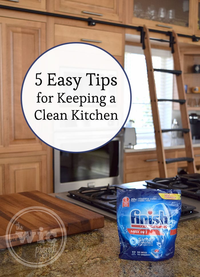 5 Easy Tips for Keeping a Clean Kitchen