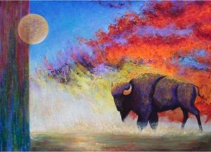 Montana's MarketPlace Earth and Sky Signed Numbered LImited Edition Lexi Sundell Giclee Print