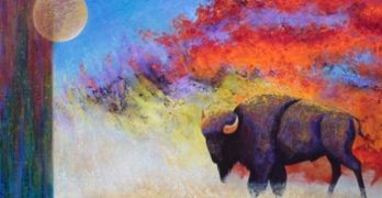 Montana's MarketPlace Earth and Sky Signed Numbered LImited Edition Lexi Sundell Giclee Print