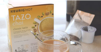 Relax at Home with TAZO Chai Tea Latte K-Cups