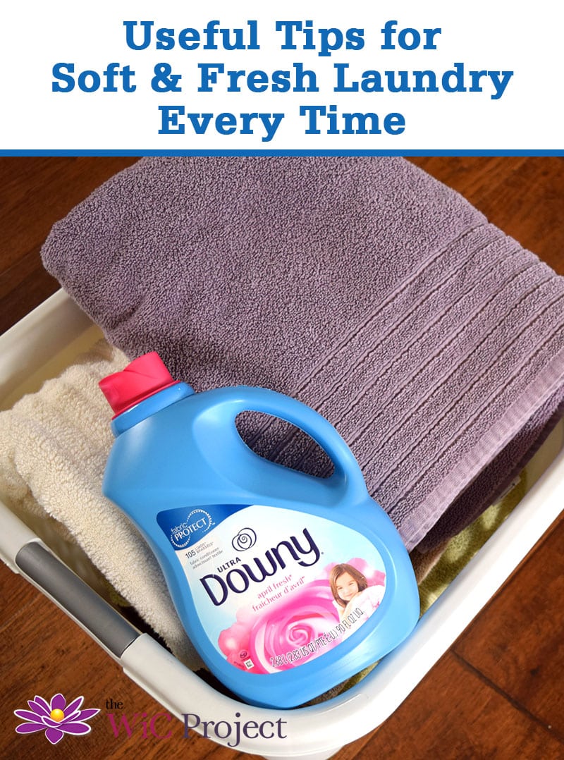 Ultra Downy Fabric ConditionerUseful TIps for Soft & Fresh Laundry Every Time