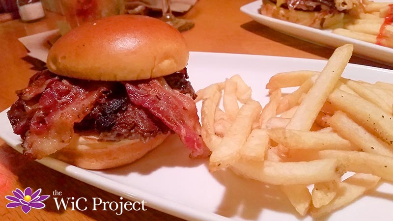 Applebee's Triple Bacon Burger