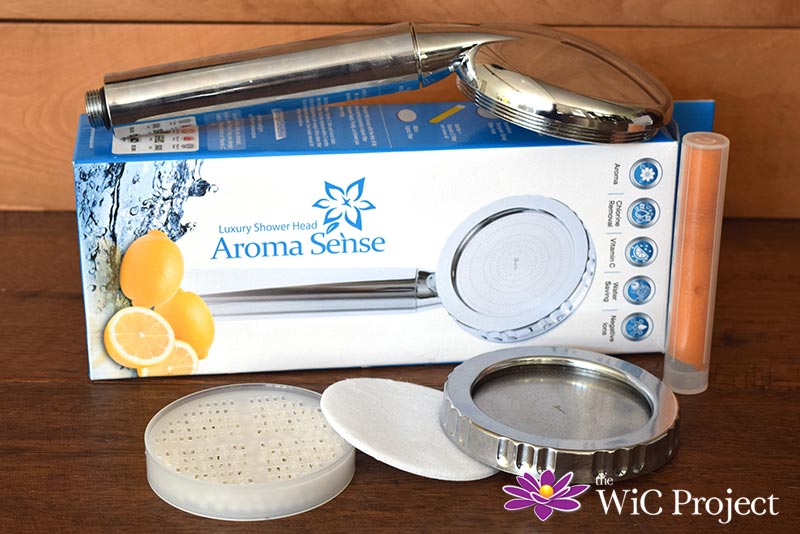 Relax with the Aroma Sense Luxury Shower Head