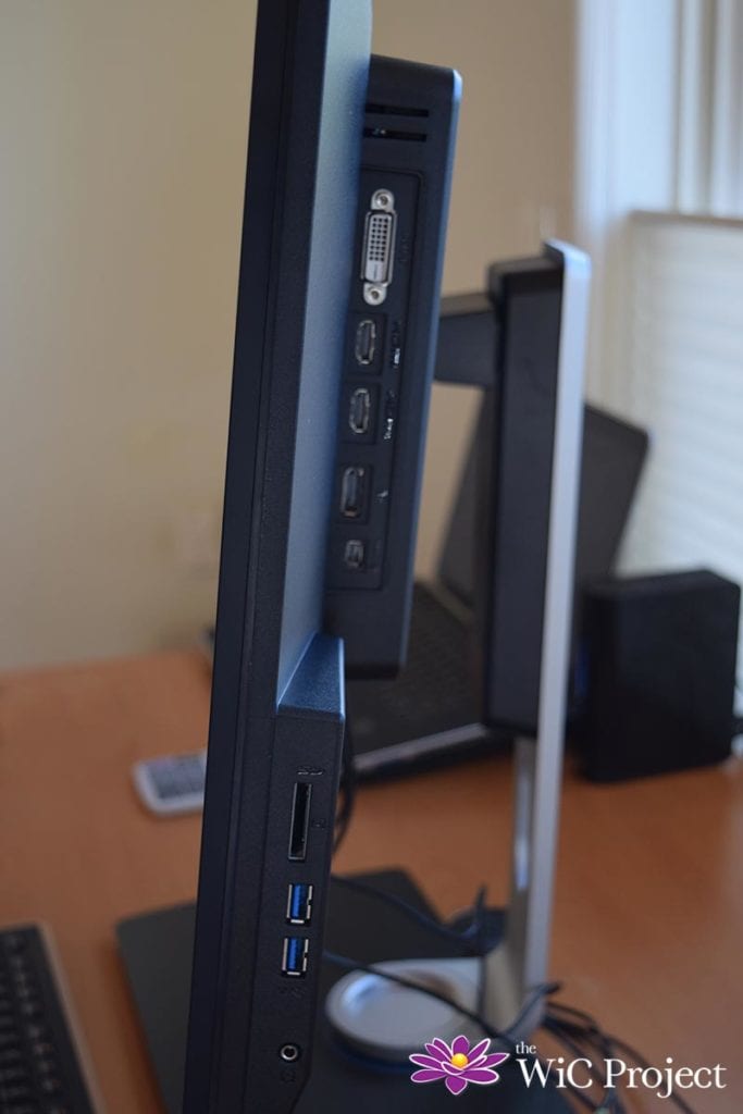 BenQ BH3201PL Monitor Review - Ports