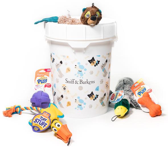 The Only Gift Your Dog Needs This Holiday Season - The Barkens Bucket by Sniff & Barkens