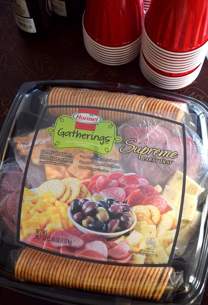 Enjoy Easy Game Day Appetizers with HORMEL GATHERINGS Party Trays