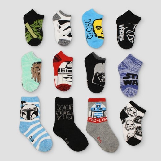 Kids' Star Wars 12 Days of Socks