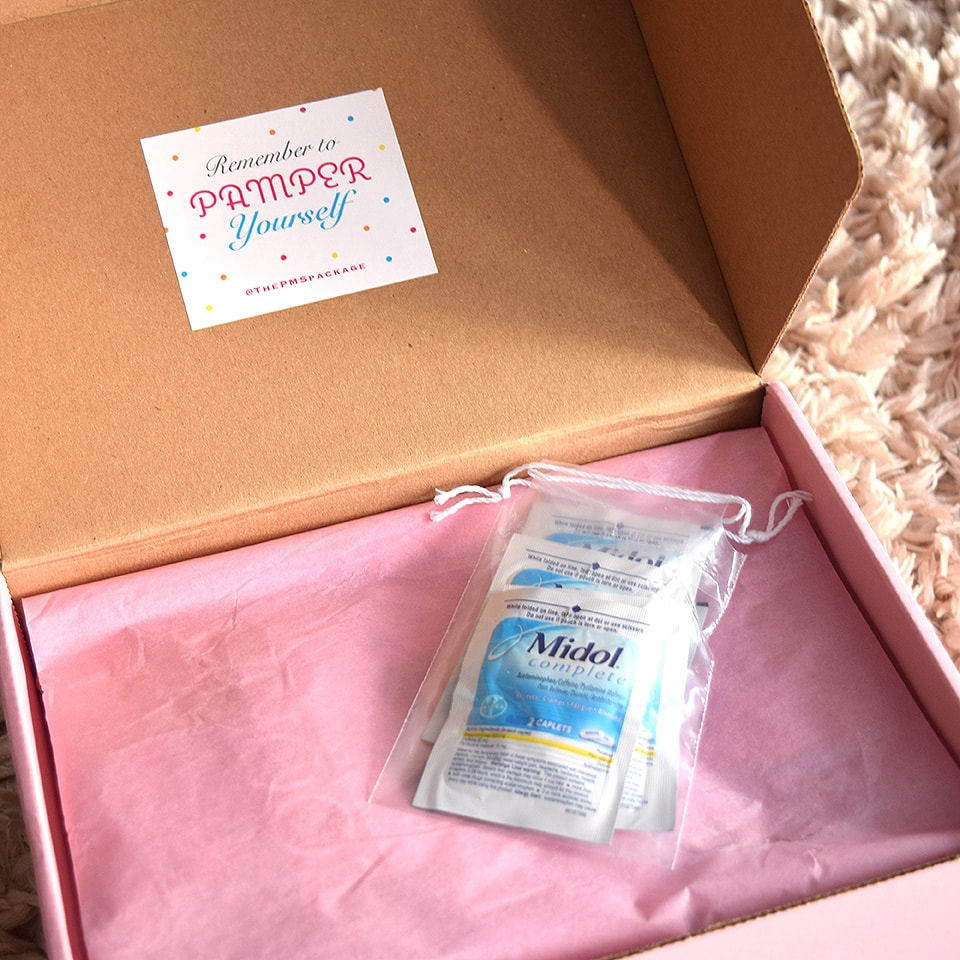 The PMS Package After Opening