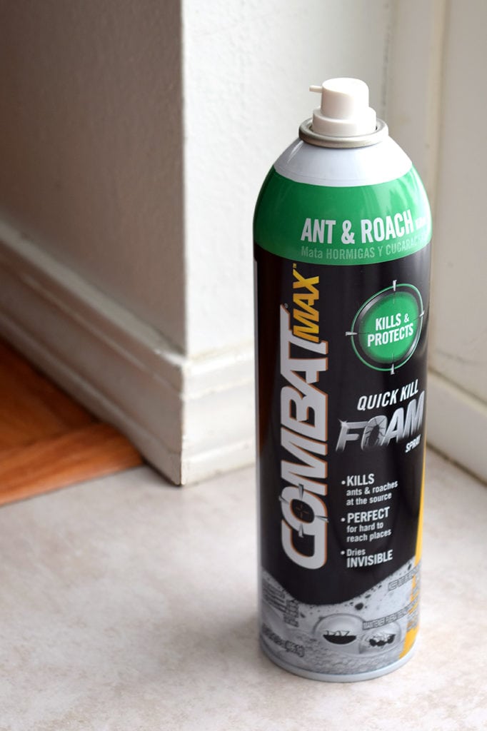 Keep Your Home Ant-Free with Combat Max Ant & Roach Killing Foam Spray