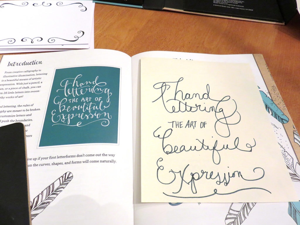 An Easy Way to Learn Hand Lettering - Creative Lettering and Beyond Art & Stationery Kit