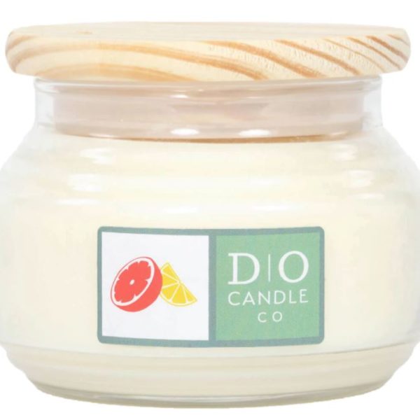 Lemon & Grapefruit David Oreck Candle Co. Essential Oils Candle