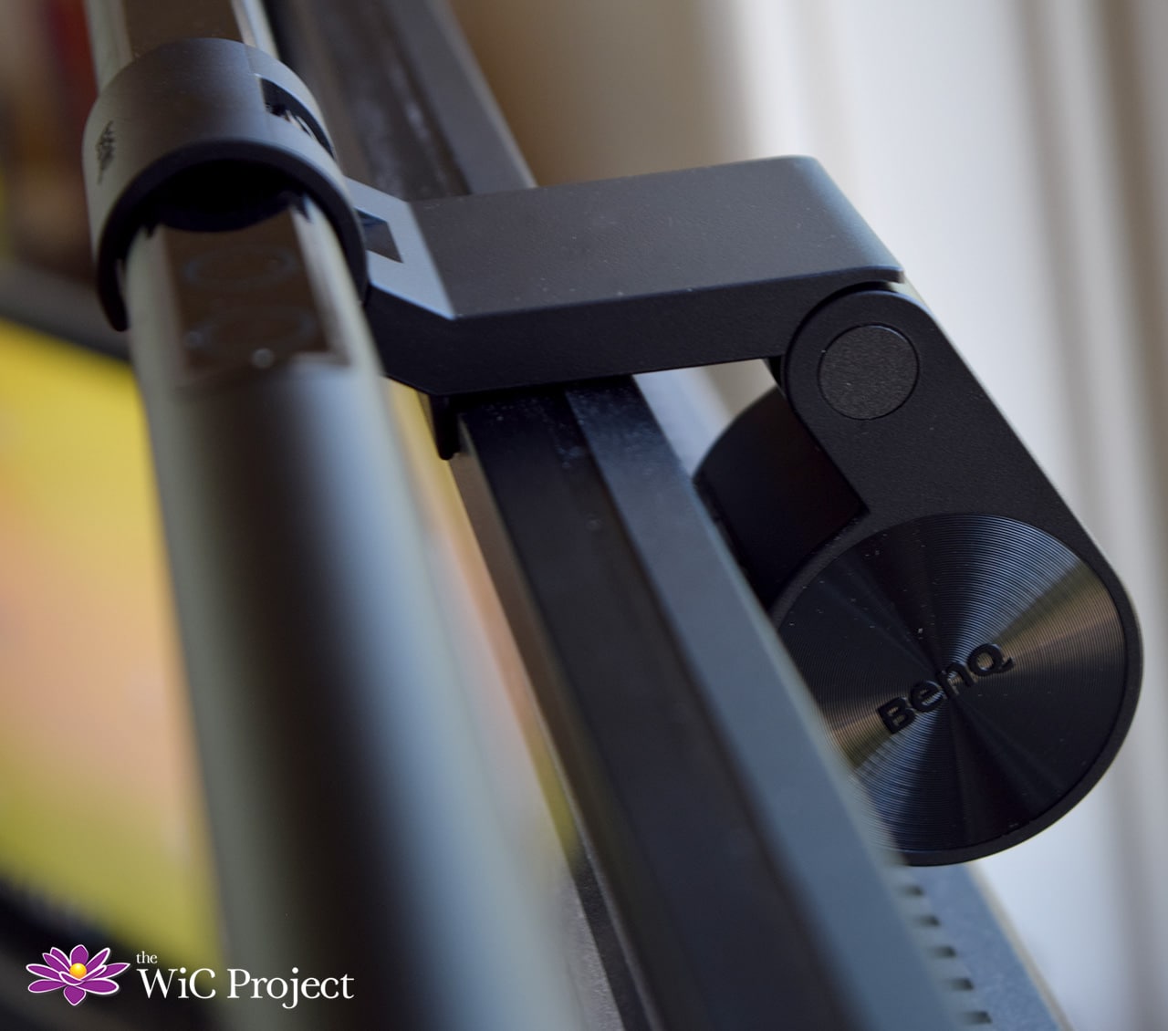 BenQ ScreenBar Counter Weight Installed