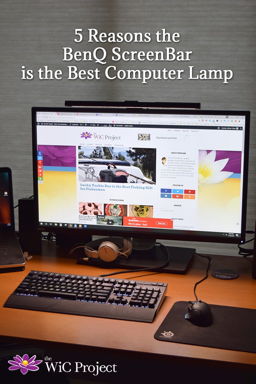 5 Reasons Why the BenQ ScreenBar is the Perfect Computer Lamp