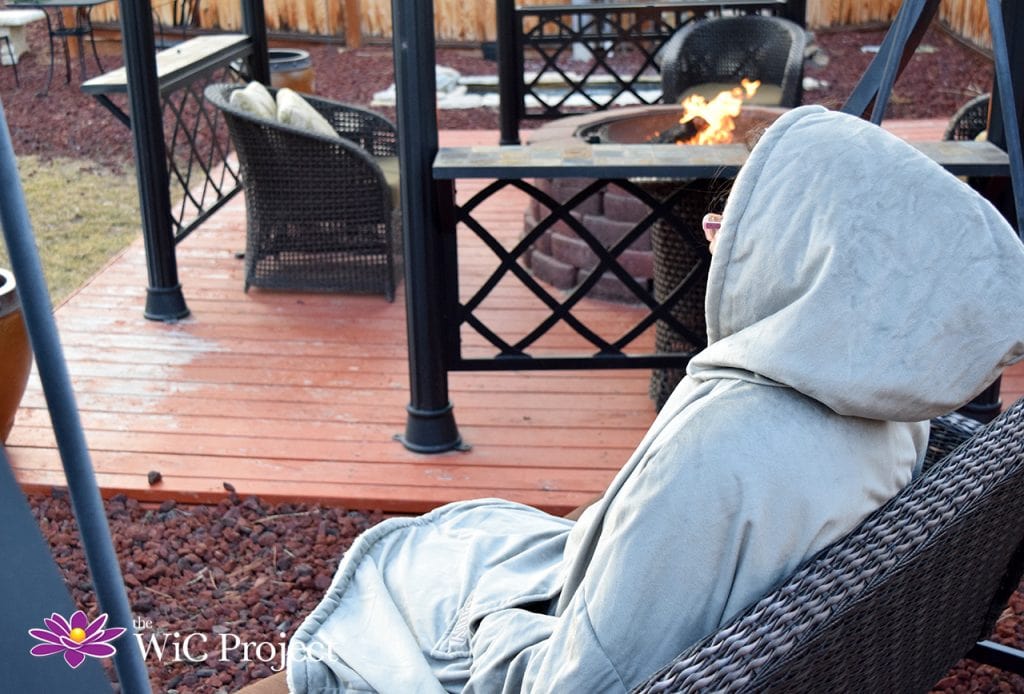 Meet The Comfy: The Coziest Blanket/Sweatshirt Ever