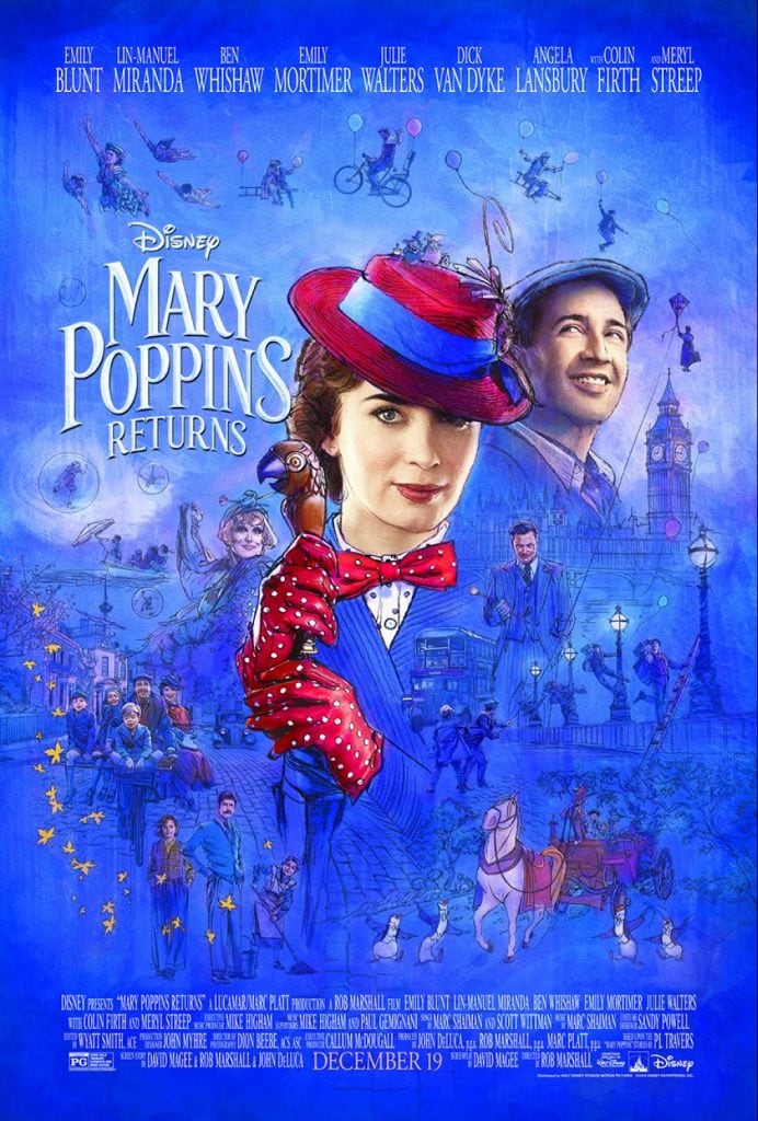 Mary Poppins Returns Movie Poster: Mary Poppins Returns is "Practically Perfect in Every Way"