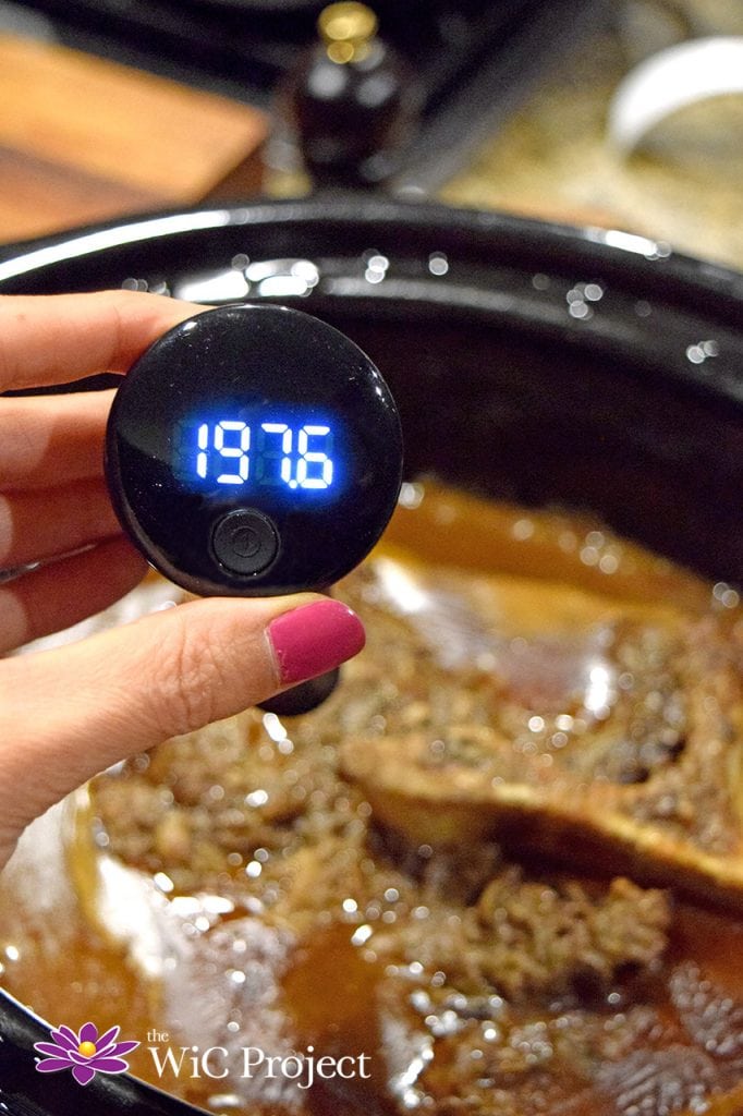 Measuring Cooking Temperautre with the Professional Secret 1.2 Kitchen Thermometer
